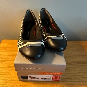 Rockport Total Motion Zebra Print Flats